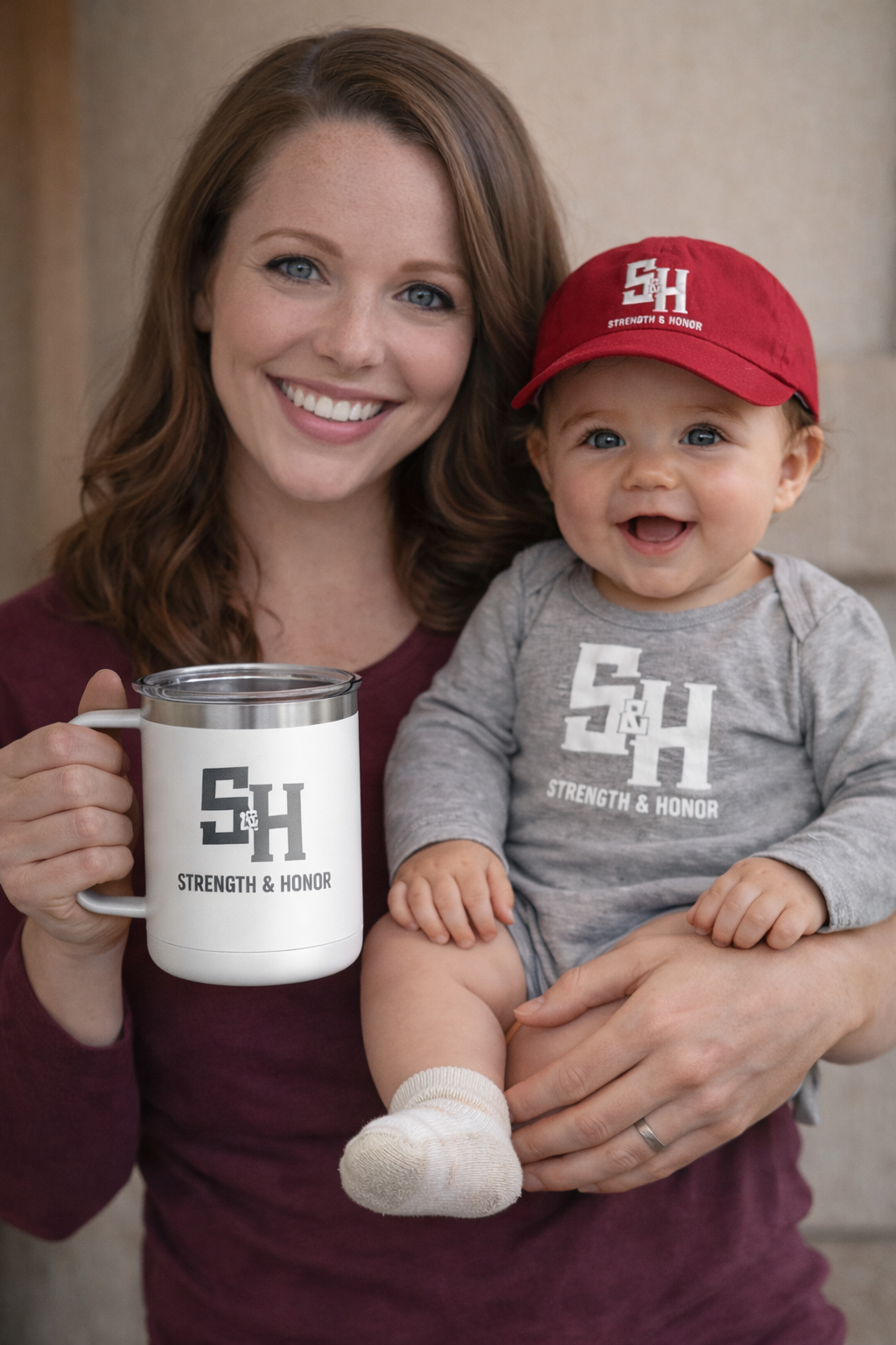 Strength and Honor™ Onesie