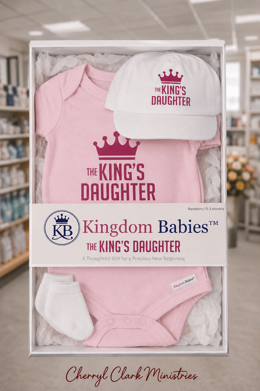 Kingdom Babies™ The King's Daughter 3-Piece Baby Gift Set