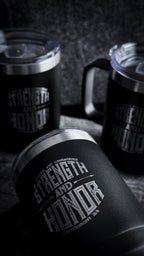Strength and Honor™ Insulated Travel Coffee Mug