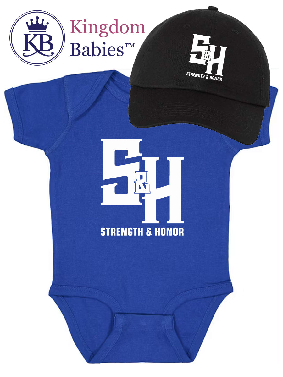 Kingdom Babies™ Strength and Honor 3-Piece Baby Gift Set