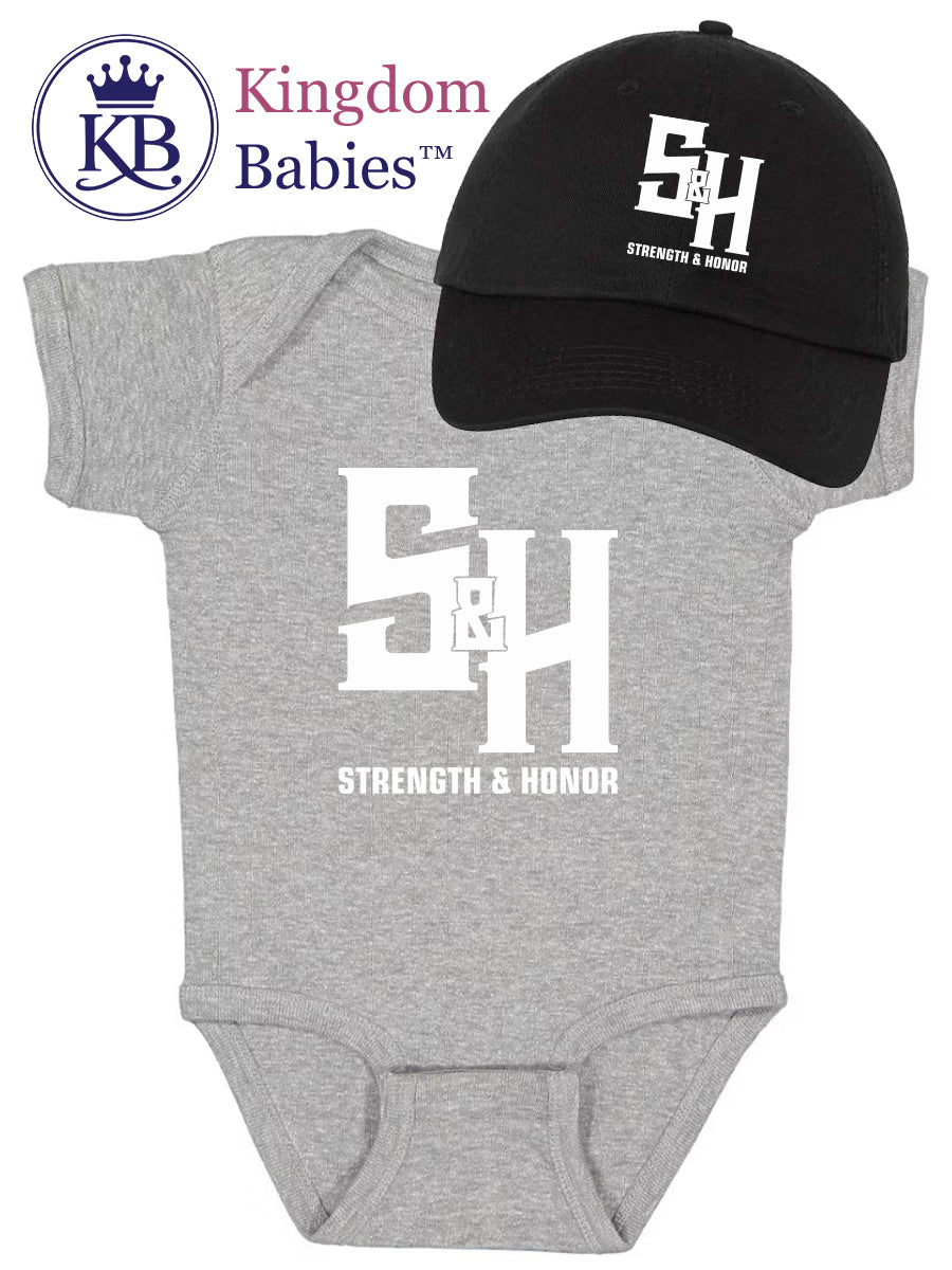 Kingdom Babies™ Strength and Honor 3-Piece Baby Gift Set