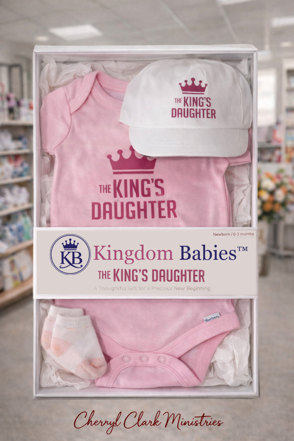 Kingdom Babies™ The King's Daughter 3-Piece Baby Gift Set