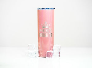 "The King's Daughter" 20 oz. Skinny Steel Bottle - Carnation