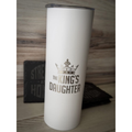 The King's Daughter 20 oz. Skinny Steel Bottle - White